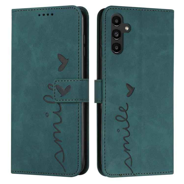 Skin Feel Heart Embossed Leather Phone Case with Long Lanyard, For Samsung Galaxy S26+ 5G, For Samsung Galaxy S26 Ultra 5G, For Samsung Galaxy S26 5G, For Samsung Galaxy S25 FE 5G, For Samsung Galaxy S25 Edge 5G, For Samsung Galaxy S25 / S24 5G        ...