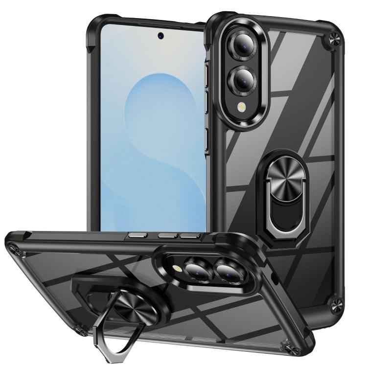 TPU + PC Lens Protection Phone Case with Ring Holder, For Samsung Galaxy S26+ 5G, For Samsung Galaxy S26 Ultra 5G, For Samsung Galaxy S26 5G, For Samsung Galaxy S25 FE 5G, For Samsung Galaxy S25 Edge 5G, For Samsung Galaxy S25 5G                       ...