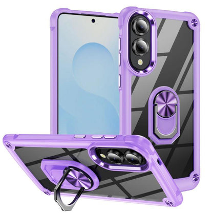 TPU + PC Lens Protection Phone Case with Ring Holder, For Samsung Galaxy S26+ 5G, For Samsung Galaxy S26 Ultra 5G, For Samsung Galaxy S26 5G, For Samsung Galaxy S25 FE 5G, For Samsung Galaxy S25 Edge 5G, For Samsung Galaxy S25 5G                       ...