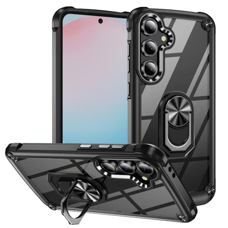 TPU + PC Lens Protection Phone Case with Ring Holder, For Samsung Galaxy S26+ 5G, For Samsung Galaxy S26 Ultra 5G, For Samsung Galaxy S26 5G, For Samsung Galaxy S25 FE 5G, For Samsung Galaxy S25 Edge 5G, For Samsung Galaxy S25 5G                       ...
