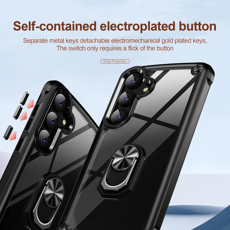 TPU + PC Lens Protection Phone Case with Ring Holder, For Samsung Galaxy S26+ 5G, For Samsung Galaxy S26 Ultra 5G, For Samsung Galaxy S26 5G, For Samsung Galaxy S25 FE 5G, For Samsung Galaxy S25 Edge 5G, For Samsung Galaxy S25 5G                       ...