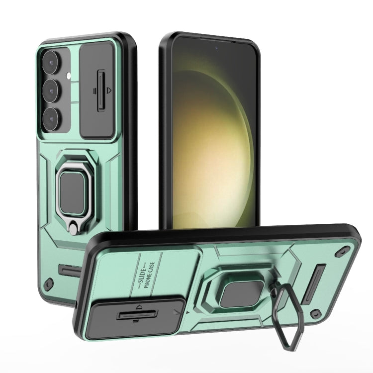 Sliding Camshield TPU + PC Shockproof Phone Case with Holder, For Samsung Galaxy S26+ 5G, For Samsung Galaxy S26 Ultra 5G, For Samsung Galaxy S25 Edge 5G, For Samsung Galaxy S25 5G, For Samsung Galaxy S25+ 5G, For Samsung Galaxy S25 Ultra 5G