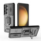 Sliding Camshield TPU + PC Shockproof Phone Case with Holder, For Samsung Galaxy S26+ 5G, For Samsung Galaxy S26 Ultra 5G, For Samsung Galaxy S25 Edge 5G, For Samsung Galaxy S25 5G, For Samsung Galaxy S25+ 5G, For Samsung Galaxy S25 Ultra 5G