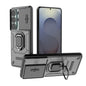 Sliding Camshield TPU + PC Shockproof Phone Case with Holder, For Samsung Galaxy S26+ 5G, For Samsung Galaxy S26 Ultra 5G, For Samsung Galaxy S25 Edge 5G, For Samsung Galaxy S25 5G, For Samsung Galaxy S25+ 5G, For Samsung Galaxy S25 Ultra 5G