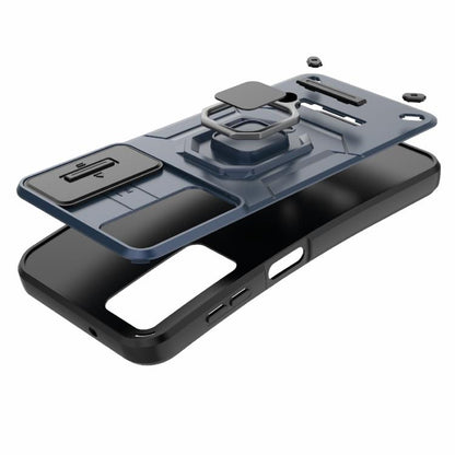 Sliding Camshield TPU + PC Shockproof Phone Case with Holder, For Samsung Galaxy S26+ 5G, For Samsung Galaxy S26 Ultra 5G, For Samsung Galaxy S25 Edge 5G, For Samsung Galaxy S25 5G, For Samsung Galaxy S25+ 5G, For Samsung Galaxy S25 Ultra 5G