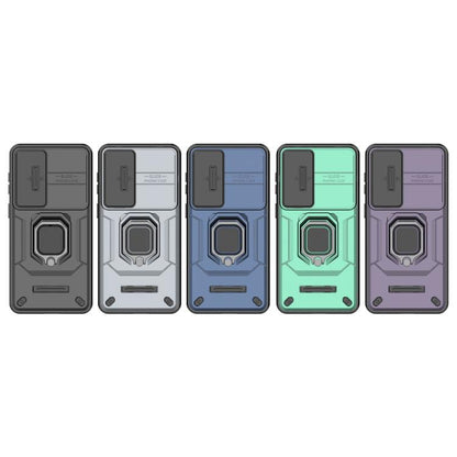Sliding Camshield TPU + PC Shockproof Phone Case with Holder, For Samsung Galaxy S26+ 5G, For Samsung Galaxy S26 Ultra 5G, For Samsung Galaxy S25 Edge 5G, For Samsung Galaxy S25 5G, For Samsung Galaxy S25+ 5G, For Samsung Galaxy S25 Ultra 5G