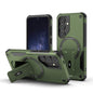Armor MagSafe Holder PC Hybrid TPU Phone Case, For Samsung Galaxy S26+ 5G, For Samsung Galaxy S26 Ultra 5G, For Samsung Galaxy S26 5G, For Samsung Galaxy S25 Edge 5G, For Samsung Galaxy S24 5G / S25 5G, For Samsung Galaxy S24+ 5G / S25+ 5G             ...