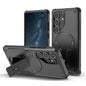 Armor MagSafe Holder PC Hybrid TPU Phone Case, For Samsung Galaxy S26+ 5G, For Samsung Galaxy S26 Ultra 5G, For Samsung Galaxy S26 5G, For Samsung Galaxy S25 Edge 5G, For Samsung Galaxy S24 5G / S25 5G, For Samsung Galaxy S24+ 5G / S25+ 5G             ...