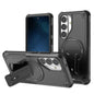 Armor MagSafe Holder PC Hybrid TPU Phone Case, For Samsung Galaxy S26+ 5G, For Samsung Galaxy S26 Ultra 5G, For Samsung Galaxy S26 5G, For Samsung Galaxy S25 Edge 5G, For Samsung Galaxy S24 5G / S25 5G, For Samsung Galaxy S24+ 5G / S25+ 5G             ...