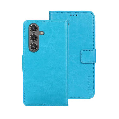 idewei Crazy Horse Texture Leather Phone Case, For Samsung Galaxy S25 FE 5G, For Samsung Galaxy A07 4G, For Samsung Galaxy A17 5G, For Samsung Galaxy S25 Edge 5G, For Samsung Galaxy S25 5G, For Samsung Galaxy S25+ 5G