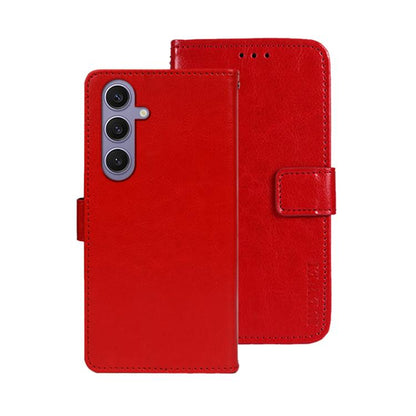 idewei Crazy Horse Texture Leather Phone Case, For Samsung Galaxy S25 FE 5G, For Samsung Galaxy A07 4G, For Samsung Galaxy A17 5G, For Samsung Galaxy S25 Edge 5G, For Samsung Galaxy S25 5G, For Samsung Galaxy S25+ 5G