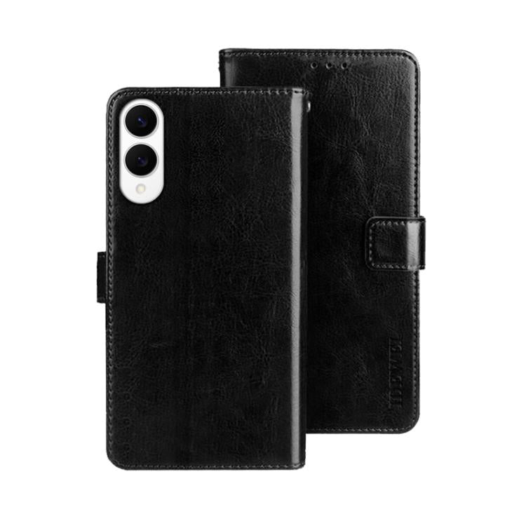 idewei Crazy Horse Texture Leather Phone Case, For Samsung Galaxy S25 FE 5G, For Samsung Galaxy A07 4G, For Samsung Galaxy A17 5G, For Samsung Galaxy S25 Edge 5G, For Samsung Galaxy S25 5G, For Samsung Galaxy S25+ 5G