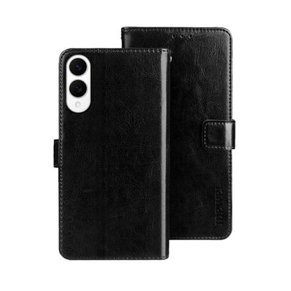idewei Crazy Horse Texture Leather Phone Case, For Samsung Galaxy S25 FE 5G, For Samsung Galaxy A07 4G, For Samsung Galaxy A17 5G, For Samsung Galaxy S25 Edge 5G, For Samsung Galaxy S25 5G, For Samsung Galaxy S25+ 5G
