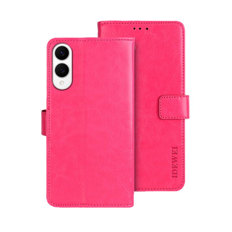 idewei Crazy Horse Texture Leather Phone Case, For Samsung Galaxy S25 FE 5G, For Samsung Galaxy A07 4G, For Samsung Galaxy A17 5G, For Samsung Galaxy S25 Edge 5G, For Samsung Galaxy S25 5G, For Samsung Galaxy S25+ 5G