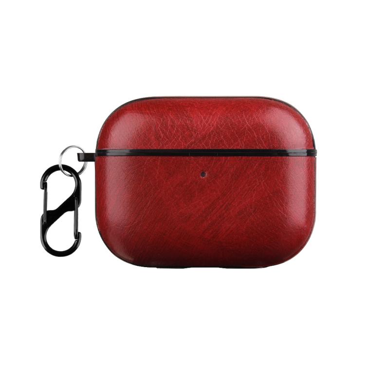 Leather Earphone Protective Case with Hook