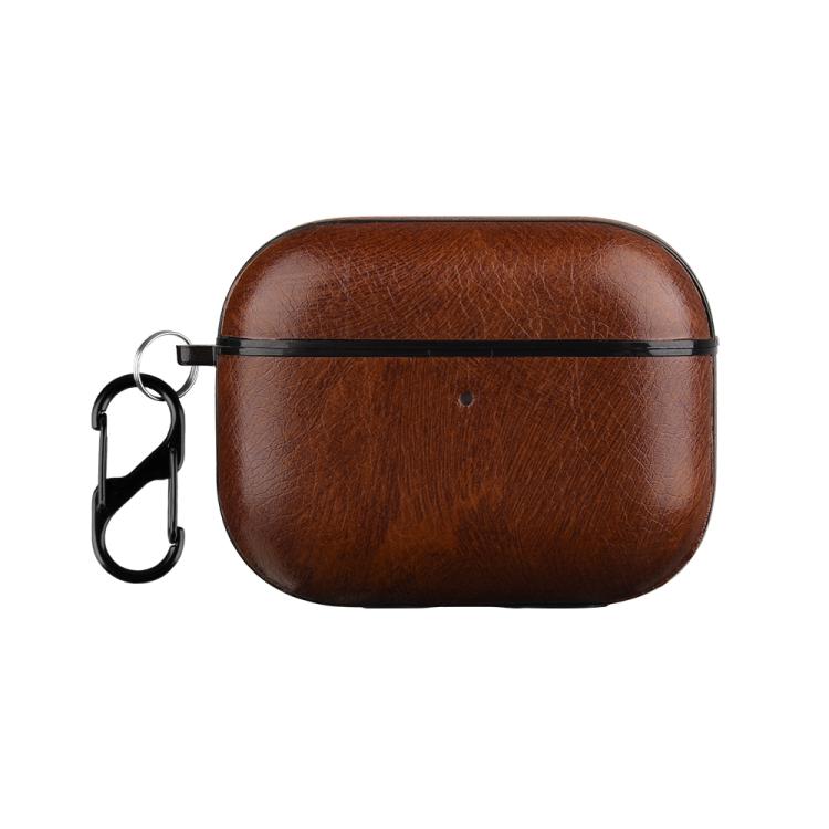 Leather Earphone Protective Case with Hook
