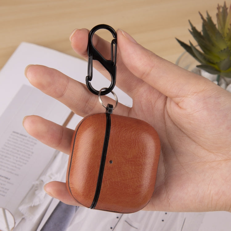 Leather Earphone Protective Case with Hook
