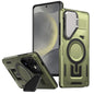 Shield Frame Holder MagSafe Phone Case, For Samsung Galaxy S24 Ultra 5G, For Samsung Galaxy S24+ 5G, For Samsung Galaxy S24 5G, For Samsung Galaxy S23 FE 5G, For Samsung Galaxy S23 Ultra 5G, For Samsung Galaxy S23+ 5G