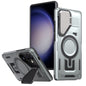 Shield Frame Holder MagSafe Phone Case, For Samsung Galaxy S24 Ultra 5G, For Samsung Galaxy S24+ 5G, For Samsung Galaxy S24 5G, For Samsung Galaxy S23 FE 5G, For Samsung Galaxy S23 Ultra 5G, For Samsung Galaxy S23+ 5G