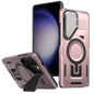 Shield Frame Holder MagSafe Phone Case, For Samsung Galaxy S24 Ultra 5G, For Samsung Galaxy S24+ 5G, For Samsung Galaxy S24 5G, For Samsung Galaxy S23 FE 5G, For Samsung Galaxy S23 Ultra 5G, For Samsung Galaxy S23+ 5G
