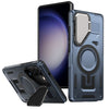 Shield Frame Holder MagSafe Phone Case, For Samsung Galaxy S23 5G, For Samsung Galaxy S22 Ultra 5G