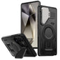 Shield Frame Holder MagSafe Phone Case, For Samsung Galaxy S24 Ultra 5G, For Samsung Galaxy S24+ 5G, For Samsung Galaxy S24 5G, For Samsung Galaxy S23 FE 5G, For Samsung Galaxy S23 Ultra 5G, For Samsung Galaxy S23+ 5G