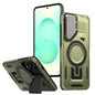 Shield Frame Holder MagSafe Phone Case, For Samsung Galaxy S26 Ultra 5G, For Samsung Galaxy S25 Edge 5G, For Samsung Galaxy S25 5G, For Samsung Galaxy S25+ 5G, For Samsung Galaxy S25 Ultra 5G, For Samsung Galaxy S24 FE 5G