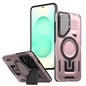 Shield Frame Holder MagSafe Phone Case, For Samsung Galaxy S26 Ultra 5G, For Samsung Galaxy S25 Edge 5G, For Samsung Galaxy S25 5G, For Samsung Galaxy S25+ 5G, For Samsung Galaxy S25 Ultra 5G, For Samsung Galaxy S24 FE 5G