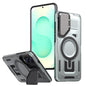 Shield Frame Holder MagSafe Phone Case, For Samsung Galaxy S26 Ultra 5G, For Samsung Galaxy S25 Edge 5G, For Samsung Galaxy S25 5G, For Samsung Galaxy S25+ 5G, For Samsung Galaxy S25 Ultra 5G, For Samsung Galaxy S24 FE 5G