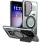 Shield Frame Holder MagSafe Phone Case, For Samsung Galaxy S26 Ultra 5G, For Samsung Galaxy S25 Edge 5G, For Samsung Galaxy S25 5G, For Samsung Galaxy S25+ 5G, For Samsung Galaxy S25 Ultra 5G, For Samsung Galaxy S24 FE 5G
