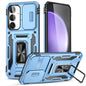 Armor PC Hybrid TPU Camera Shield Phone Case, For Samsung Galaxy S25 Ultra 5G, For Samsung Galaxy S24 FE 5G