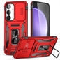 Armor PC Hybrid TPU Camera Shield Phone Case, For Samsung Galaxy S25 Ultra 5G, For Samsung Galaxy S24 FE 5G