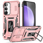 Armor PC Hybrid TPU Camera Shield Phone Case, For Samsung Galaxy S25 Ultra 5G, For Samsung Galaxy S24 FE 5G