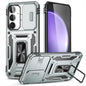 Armor PC Hybrid TPU Camera Shield Phone Case, For Samsung Galaxy S25 Ultra 5G, For Samsung Galaxy S24 FE 5G