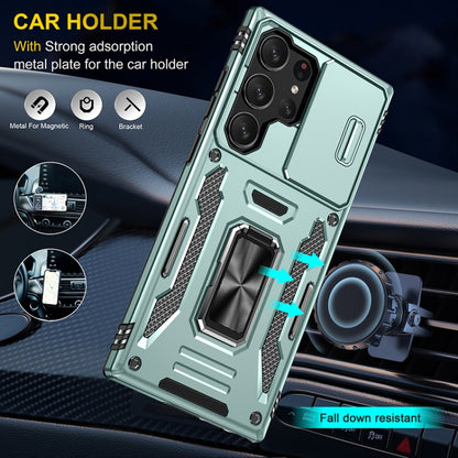 Armor PC Hybrid TPU Camera Shield Phone Case, For Samsung Galaxy S25 Ultra 5G, For Samsung Galaxy S24 FE 5G