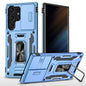 Armor PC Hybrid TPU Camera Shield Phone Case, For Samsung Galaxy S25 Ultra 5G, For Samsung Galaxy S24 FE 5G