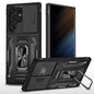 Armor PC Hybrid TPU Camera Shield Phone Case, For Samsung Galaxy S25 Ultra 5G, For Samsung Galaxy S24 FE 5G