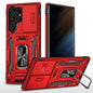 Armor PC Hybrid TPU Camera Shield Phone Case, For Samsung Galaxy S25 Ultra 5G, For Samsung Galaxy S24 FE 5G