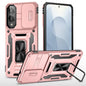 Armor PC Hybrid TPU Camera Shield Phone Case, For Samsung Galaxy S26 Ultra 5G, For Samsung Galaxy S26 5G, For Samsung Galaxy S25 FE 5G, For Samsung Galaxy S25 Edge 5G, For Samsung Galaxy S25 5G, For Samsung Galaxy S25+ 5G