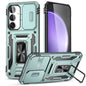 Armor PC Hybrid TPU Camera Shield Phone Case, For Samsung Galaxy S26 Ultra 5G, For Samsung Galaxy S26 5G, For Samsung Galaxy S25 FE 5G, For Samsung Galaxy S25 Edge 5G, For Samsung Galaxy S25 5G, For Samsung Galaxy S25+ 5G