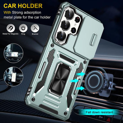 Armor PC Hybrid TPU Camera Shield Phone Case, For Samsung Galaxy S26 Ultra 5G, For Samsung Galaxy S26 5G, For Samsung Galaxy S25 FE 5G, For Samsung Galaxy S25 Edge 5G, For Samsung Galaxy S25 5G, For Samsung Galaxy S25+ 5G