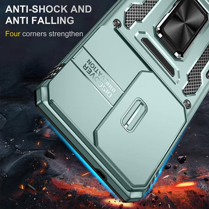 Armor PC Hybrid TPU Camera Shield Phone Case, For Samsung Galaxy S26 Ultra 5G, For Samsung Galaxy S26 5G, For Samsung Galaxy S25 FE 5G, For Samsung Galaxy S25 Edge 5G, For Samsung Galaxy S25 5G, For Samsung Galaxy S25+ 5G