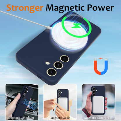 Shockproof Silicone Magsafe Phone Case, For Samsung Galaxy S24+ 5G, For Samsung Galaxy S24 5G