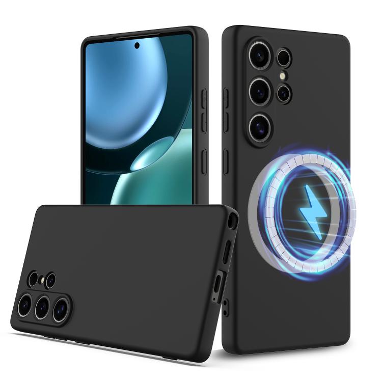 Shockproof Silicone Magsafe Phone Case, For Galaxy S26 FE 5G, For Samsung Galaxy S26+ 5G, For Samsung Galaxy S26 Edge 5G, For Samsung Galaxy S26 Ultra 5G, For Samsung Galaxy S26 5G, For Samsung Galaxy S25 FE 5G, For Samsung Galaxy S25 Edge 5G          ...