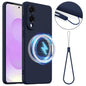 Shockproof Silicone Magsafe Phone Case, For Galaxy S26 FE 5G, For Samsung Galaxy S26+ 5G, For Samsung Galaxy S26 Edge 5G, For Samsung Galaxy S26 Ultra 5G, For Samsung Galaxy S26 5G, For Samsung Galaxy S25 FE 5G, For Samsung Galaxy S25 Edge 5G          ...