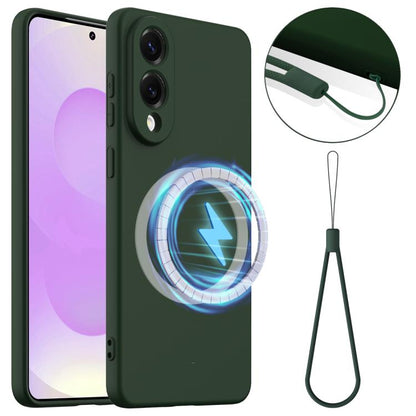 Shockproof Silicone Magsafe Phone Case, For Galaxy S26 FE 5G, For Samsung Galaxy S26+ 5G, For Samsung Galaxy S26 Edge 5G, For Samsung Galaxy S26 Ultra 5G, For Samsung Galaxy S26 5G, For Samsung Galaxy S25 FE 5G, For Samsung Galaxy S25 Edge 5G          ...