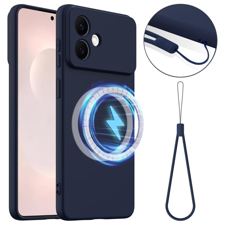 Shockproof Silicone Magsafe Phone Case, For Galaxy S26 FE 5G, For Samsung Galaxy S26+ 5G, For Samsung Galaxy S26 Edge 5G, For Samsung Galaxy S26 Ultra 5G, For Samsung Galaxy S26 5G, For Samsung Galaxy S25 FE 5G, For Samsung Galaxy S25 Edge 5G          ...