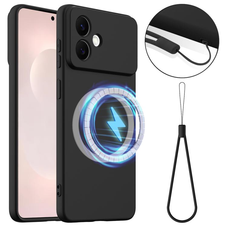 Shockproof Silicone Magsafe Phone Case, For Galaxy S26 FE 5G, For Samsung Galaxy S26+ 5G, For Samsung Galaxy S26 Edge 5G, For Samsung Galaxy S26 Ultra 5G, For Samsung Galaxy S26 5G, For Samsung Galaxy S25 FE 5G, For Samsung Galaxy S25 Edge 5G          ...