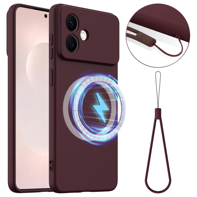 Shockproof Silicone Magsafe Phone Case, For Galaxy S26 FE 5G, For Samsung Galaxy S26+ 5G, For Samsung Galaxy S26 Edge 5G, For Samsung Galaxy S26 Ultra 5G, For Samsung Galaxy S26 5G, For Samsung Galaxy S25 FE 5G, For Samsung Galaxy S25 Edge 5G          ...