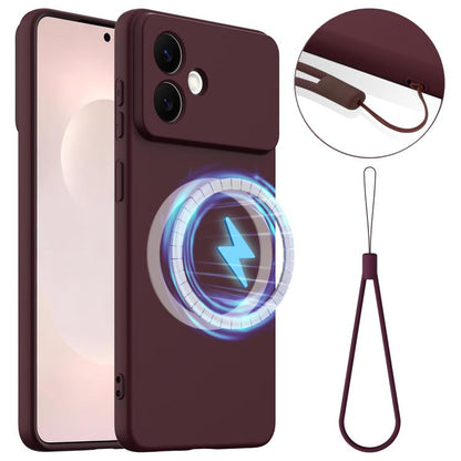 Shockproof Silicone Magsafe Phone Case, For Galaxy S26 FE 5G, For Samsung Galaxy S26+ 5G, For Samsung Galaxy S26 Edge 5G, For Samsung Galaxy S26 Ultra 5G, For Samsung Galaxy S26 5G, For Samsung Galaxy S25 FE 5G, For Samsung Galaxy S25 Edge 5G          ...